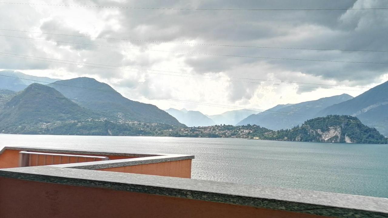 Blu Panorama belvedere lago di Como Varenna Bagian luar foto