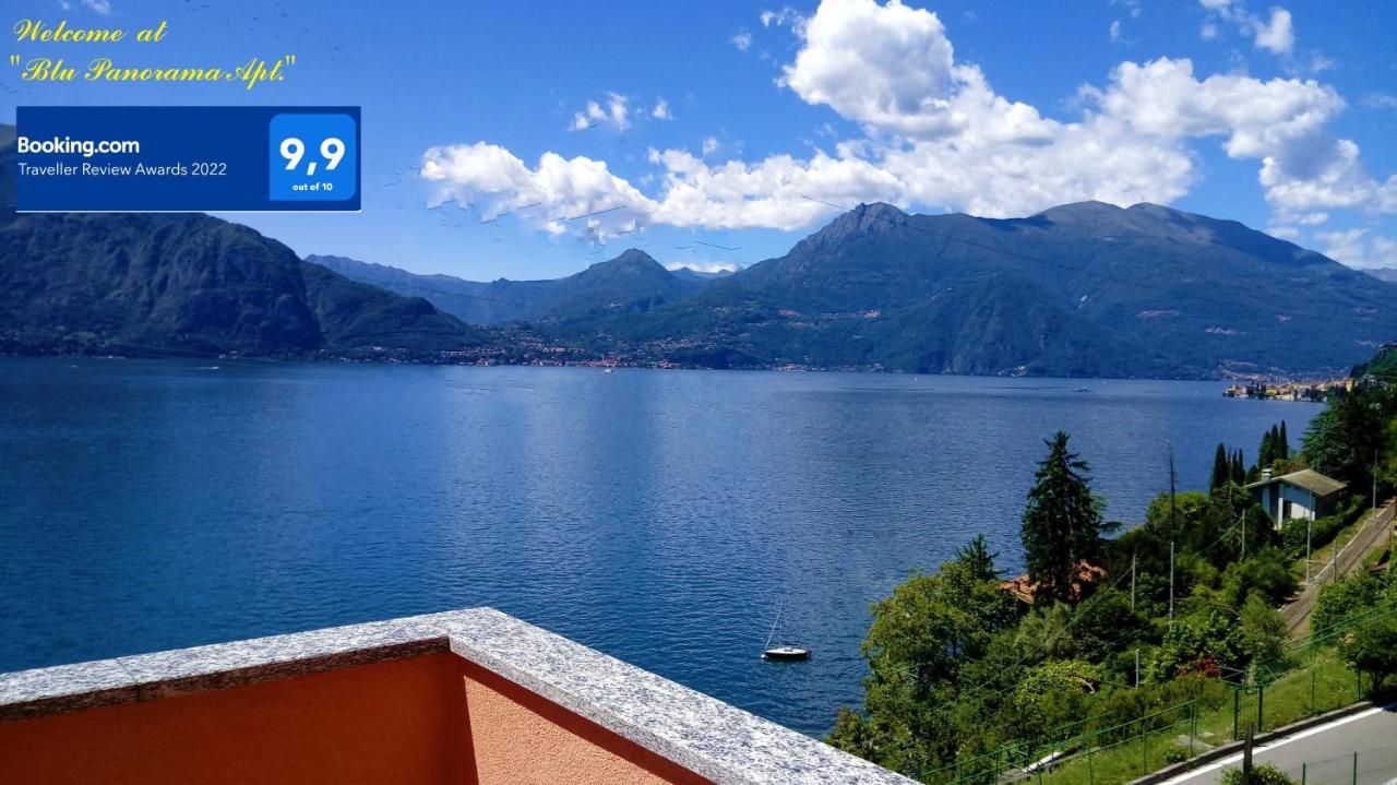 Blu Panorama belvedere lago di Como Varenna Bagian luar foto