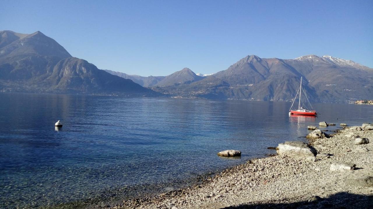 Blu Panorama belvedere lago di Como Varenna Bagian luar foto